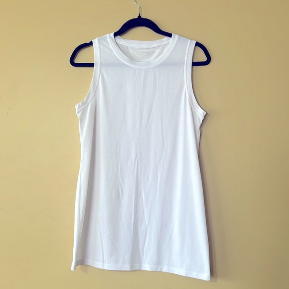 Athleta Tops - Athleta Sleeveless Tank Top White Women size ST